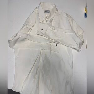 Hermes White Lightweight Shirt Jacket
